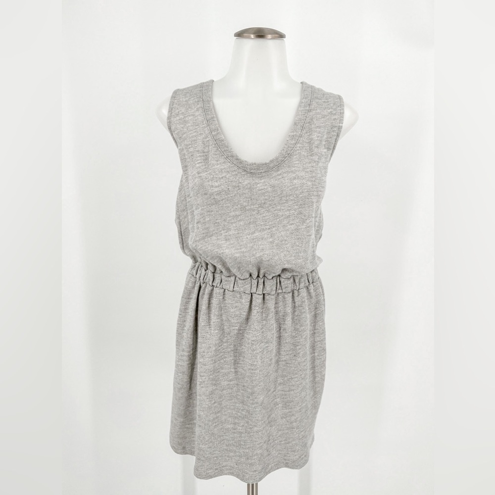 Lovers and Friends gray open back dress